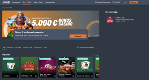 Snai Casinò Recensione